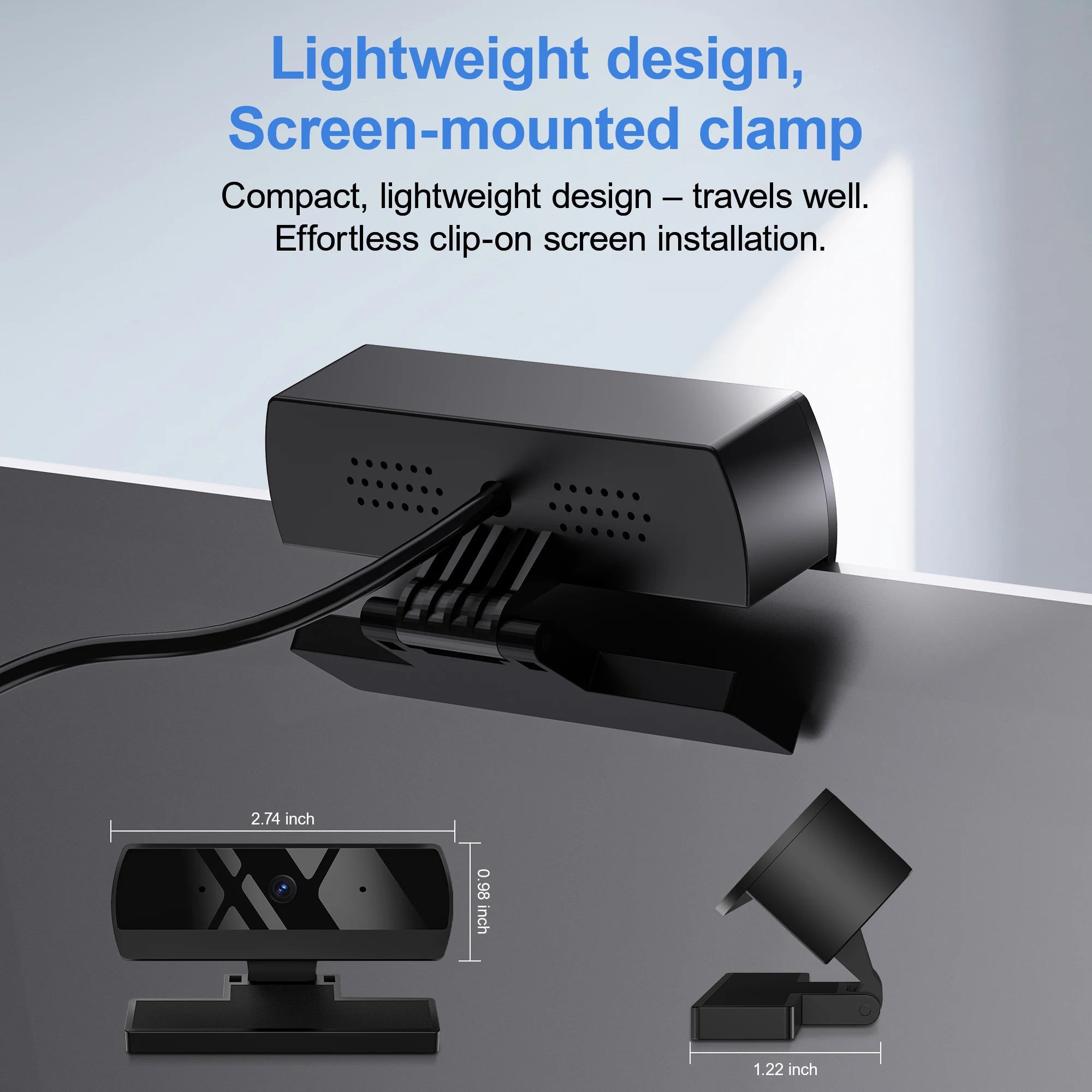 Nexora C1 HD Webcam with Microphone