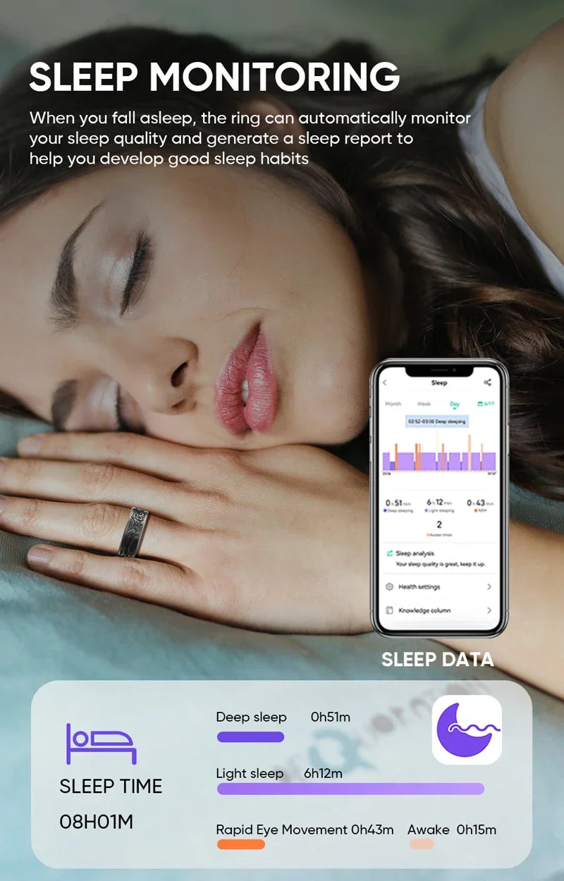 Nexora W9 Smart Ring