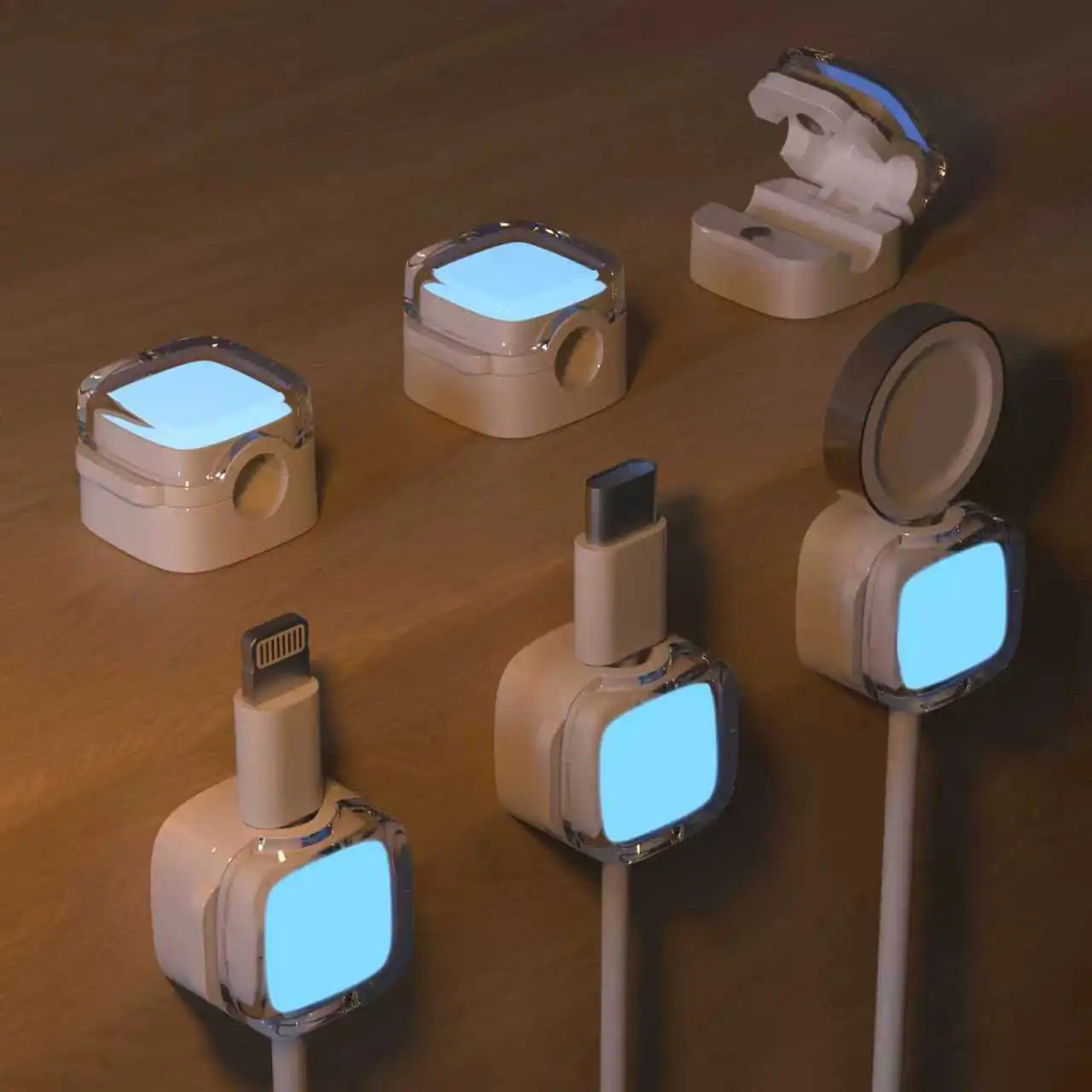 Nexora MagCable Organizer — Magnetic Desktop Cable Management