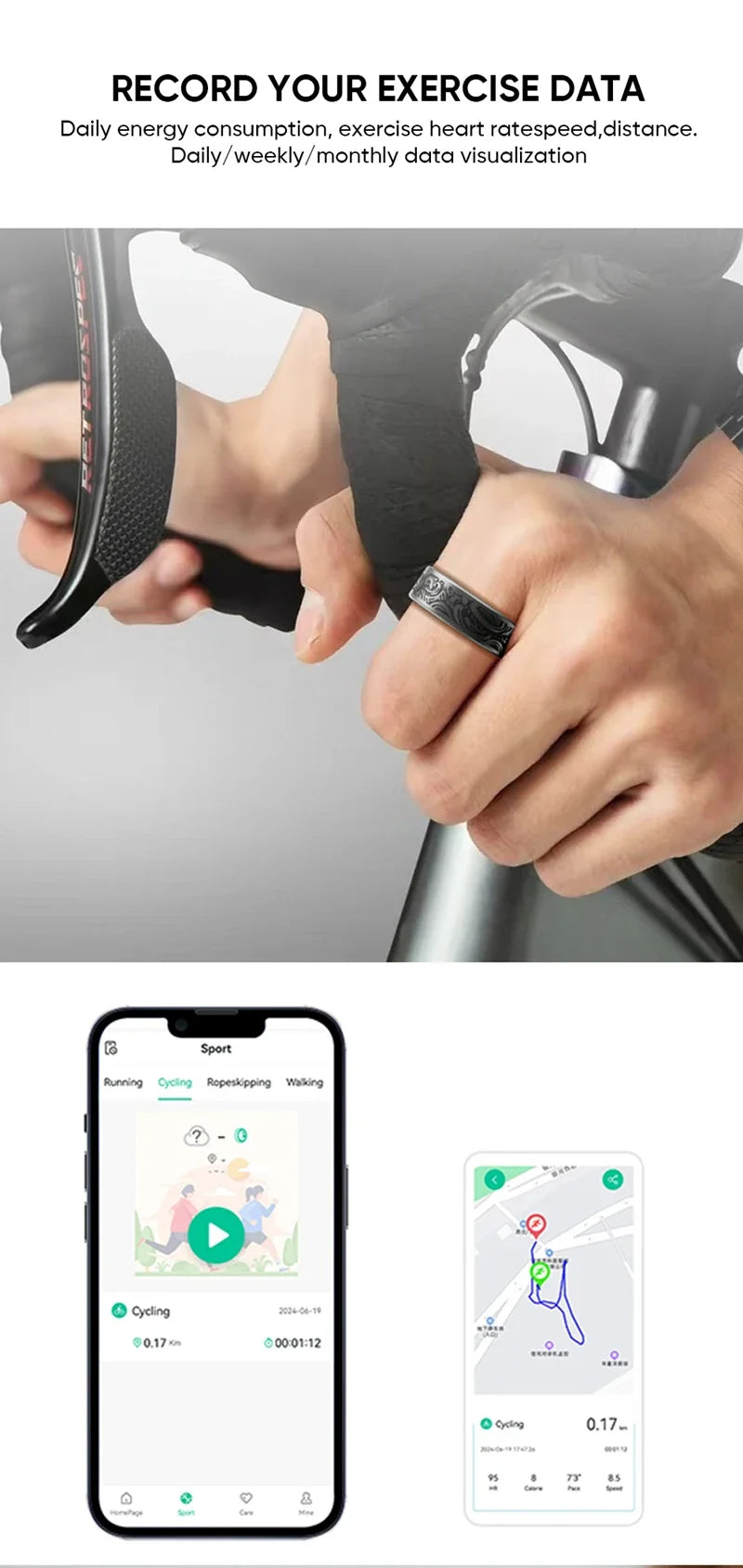 Nexora W9 Smart Ring