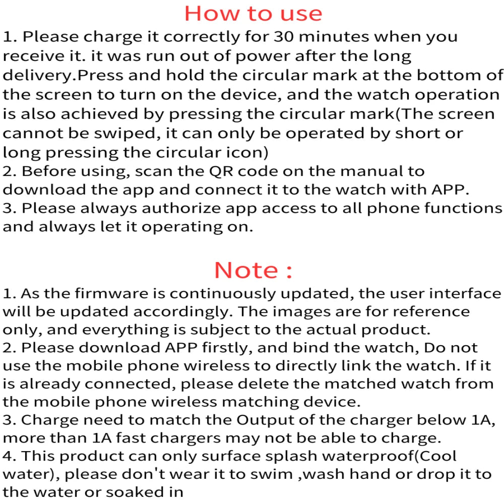 Nexora SW1 Smart Watch