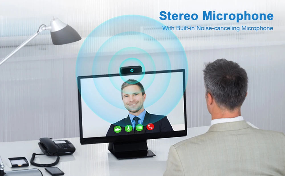 Nexora C1 HD Webcam with Microphone