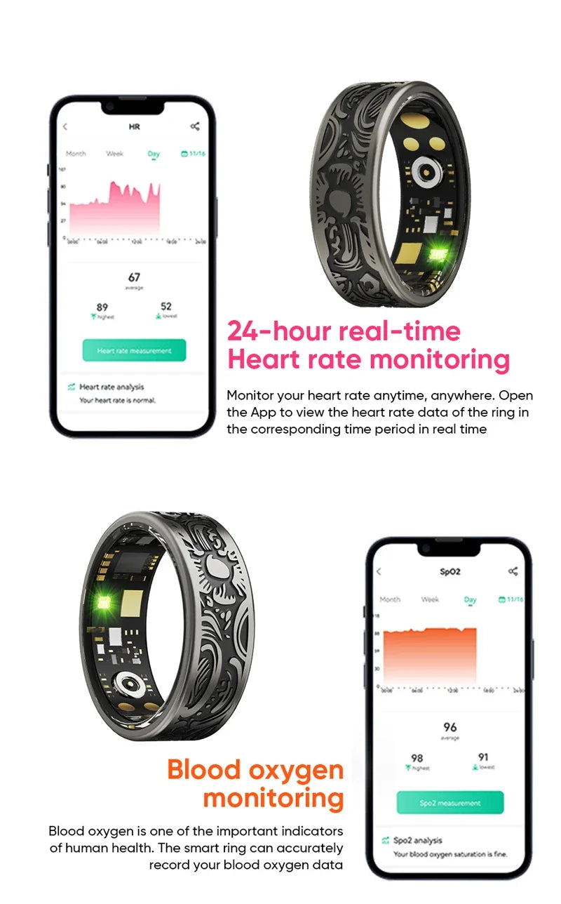 Nexora W9 Smart Ring