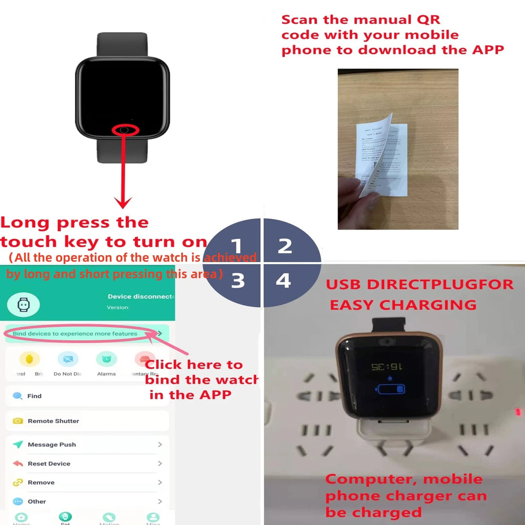 Nexora SW1 Smart Watch
