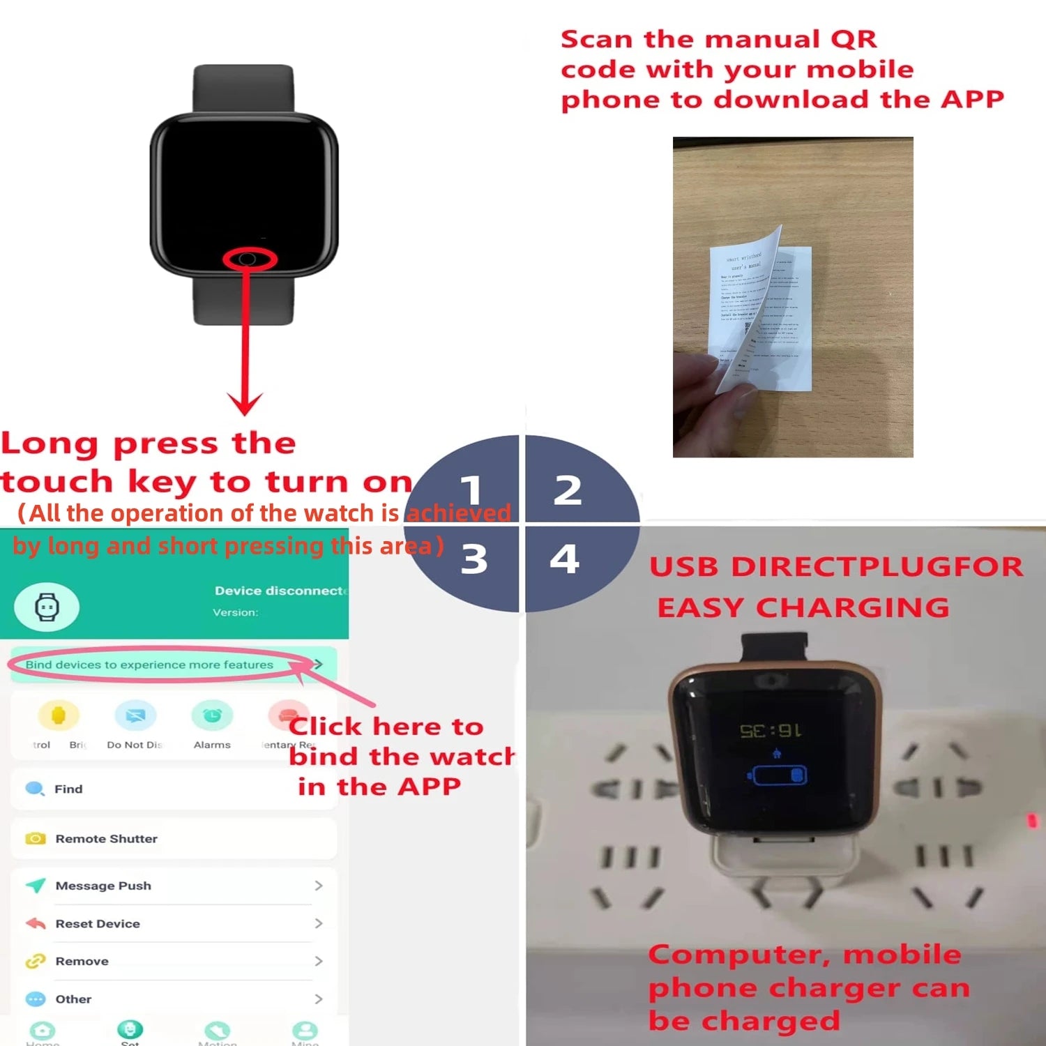 Nexora SW1 Smart Watch