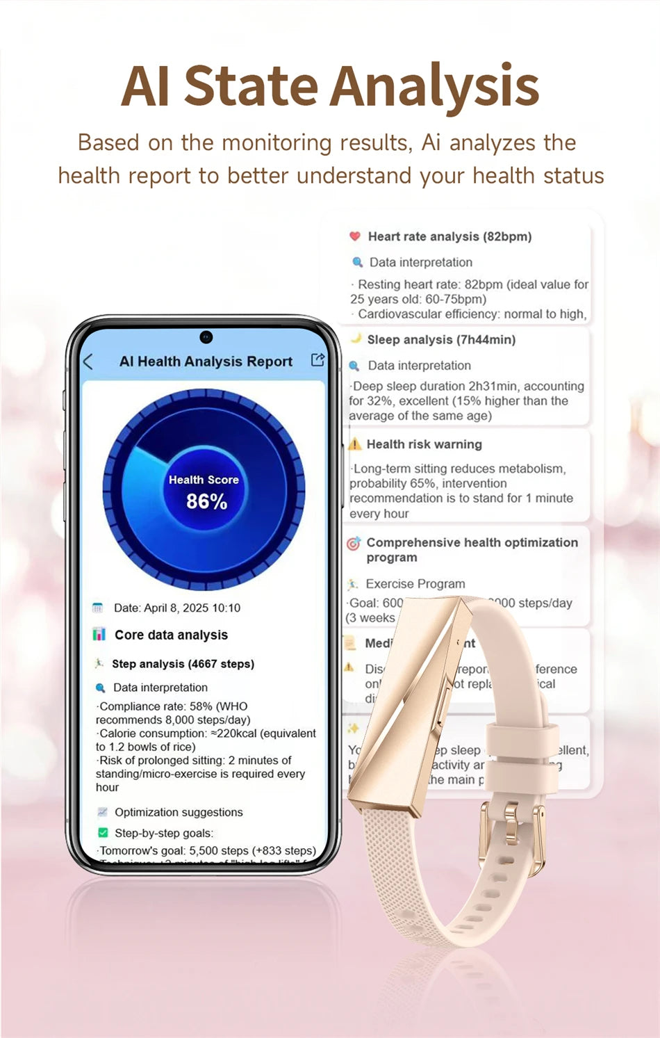 Nexora FT2 Smart Fitness Band