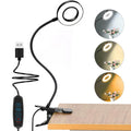 Nexora GL48 LED Desk Lamp — Clip-On Gooseneck Reading Light
