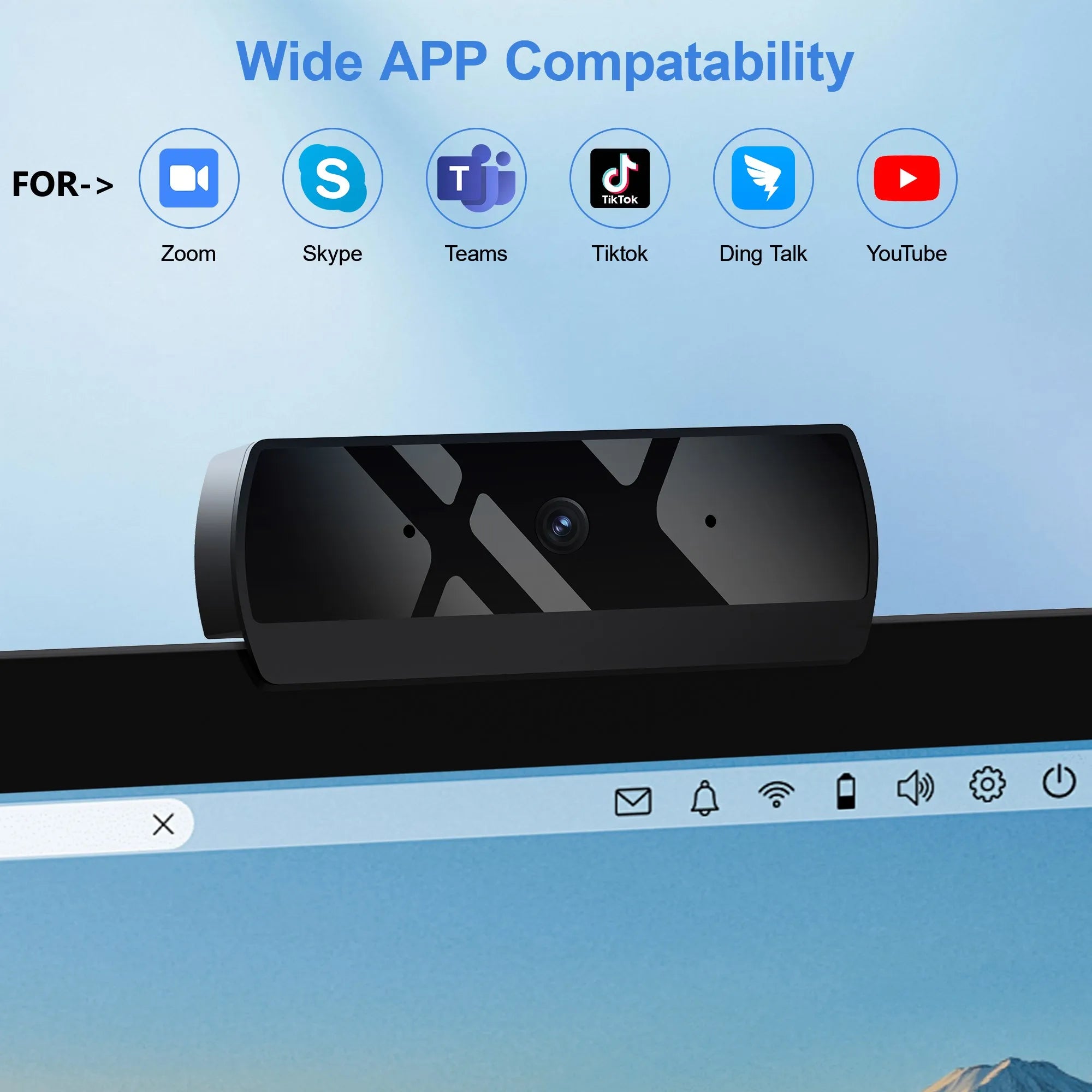 Nexora C1 HD Webcam with Microphone