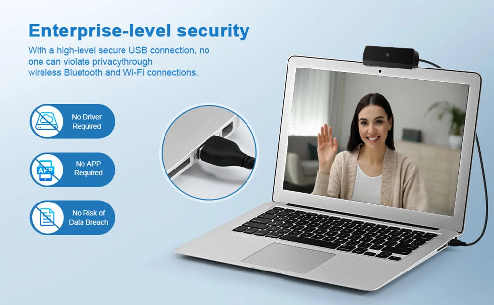 Nexora C1 HD Webcam with Microphone
