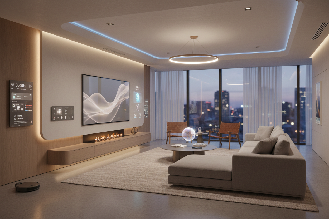 Smart Living Hero Backdrop